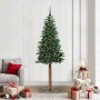 Árbol de Navidad Delgado con 300 LED con soporte Verde 210 cm en Decoración Festiva y Estacional | Comprar online en Foru.es