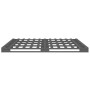 Cama de palets de madera maciza de pino gris 140x190 cm de vidaXL, Camas y somieres - Ref: Foro24-821439, Precio: 187,02 €, D...