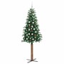 Árbol de Navidad Delgado con 300 LED con soporte Verde 210 cm en Decoración Festiva y Estacional | Comprar online en Foru.es