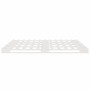 Cama de palets madera maciza pino blanca King Size 150x200 cm de vidaXL, Camas y somieres - Ref: Foro24-821398, Precio: 164,9...