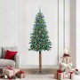 Árbol de Navidad Delgado con 300 LED con soporte Verde 210 cm en Decoración Festiva y Estacional | Comprar online en Foru.es