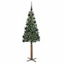 Árbol de Navidad Delgado con 150 LED con soporte Verde 150 cm en Decoración Festiva y Estacional | Comprar online en Foru.es