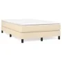 Estructura de cama de tela color crema 120x200 cm de vidaXL, Camas y somieres - Ref: Foro24-3120505, Precio: 95,15 €, Descuen...