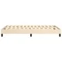 Estructura de cama de tela color crema 120x200 cm de vidaXL, Camas y somieres - Ref: Foro24-3120505, Precio: 95,15 €, Descuen...