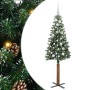 Árbol de Navidad Delgado con 150 LED con soporte Verde 150 cm en Decoración Festiva y Estacional | Comprar online en Foru.es