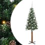 Árbol de Navidad Delgado con 150 LED con soporte Verde 150 cm en Decoración Festiva y Estacional | Comprar online en Foru.es