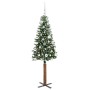 Árbol de Navidad Delgado con 150 LED con soporte Verde 150 cm en Decoración Festiva y Estacional | Comprar online en Foru.es