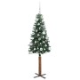 Árbol de Navidad Delgado con 150 LED con soporte Verde 150 cm en Decoración Festiva y Estacional | Comprar online en Foru.es