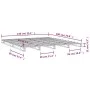 Solid pine wood pallet bed 140x190 cm by vidaXL, Beds and slatted bases - Ref: Foro24-821437, Price: 147,58 €, Discount: %