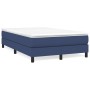 Estructura de cama de tela azul 120x200 cm de vidaXL, Camas y somieres - Ref: Foro24-3120506, Precio: 96,73 €, Descuento: %