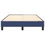 Estructura de cama de tela azul 120x200 cm de vidaXL, Camas y somieres - Ref: Foro24-3120506, Precio: 96,73 €, Descuento: %