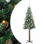 Árbol de Navidad Delgado con 300 LED con soporte Verde 180 cm en Decoración Festiva y Estacional | Comprar online en Foru.es