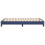 Estructura de cama de tela azul 120x200 cm de vidaXL, Camas y somieres - Ref: Foro24-3120506, Precio: 96,73 €, Descuento: %