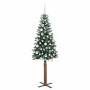 Árbol de Navidad Delgado con 300 LED con soporte Verde 180 cm en Decoración Festiva y Estacional | Comprar online en Foru.es
