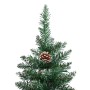 Árbol de Navidad Delgado con 300 LED con soporte Verde 180 cm en Decoración Festiva y Estacional | Comprar online en Foru.es