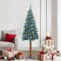 Árbol de Navidad Delgado con 300 LED con soporte Verde 180 cm en Decoración Festiva y Estacional | Comprar online en Foru.es