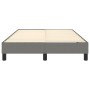 Estructura de cama de tela gris oscuro 120x200 cm de vidaXL, Camas y somieres - Ref: Foro24-3120501, Precio: 129,08 €, Descue...