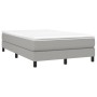 Estructura de cama de tela gris claro 120x200 cm de vidaXL, Camas y somieres - Ref: Foro24-3120500, Precio: 91,20 €, Descuent...
