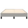 Estructura de cama de tela gris claro 120x200 cm de vidaXL, Camas y somieres - Ref: Foro24-3120500, Precio: 91,20 €, Descuent...