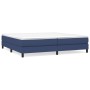 Estructura de cama de tela gris taupe azul 200x200 cm de vidaXL, Camas y somieres - Ref: Foro24-3120546, Precio: 105,54 €, De...