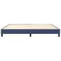 Estructura de cama de tela gris taupe azul 200x200 cm de vidaXL, Camas y somieres - Ref: Foro24-3120546, Precio: 104,08 €, De...