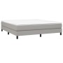 Estructura de cama tela gris claro 160x200 cm de vidaXL, Camas y somieres - Ref: Foro24-3120524, Precio: 113,79 €, Descuento: %