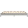 Estructura de cama tela gris claro 160x200 cm de vidaXL, Camas y somieres - Ref: Foro24-3120524, Precio: 113,79 €, Descuento: %