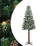 Árbol de Navidad Delgado con 300 LED con soporte Verde 210 cm en Decoración Festiva y Estacional | Comprar online en Foru.es