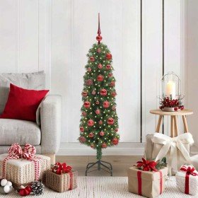 Árbol de Navidad artificial Verde 120 cm PVC, Acero y Plástico en Decoración Festiva y Estacional | Comprar online en Foru.es