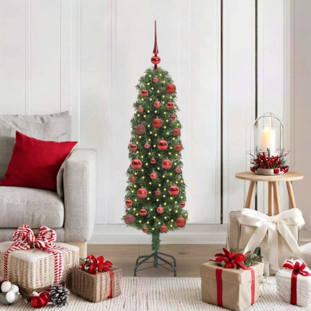 Árbol de Navidad artificial Verde 120 cm PVC, Acero y Plástico en Decoración Festiva y Estacional | Comprar online en Foru.es