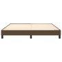 Estructura de cama de tela marrón 160x200 cm de vidaXL, Camas y somieres - Ref: Foro24-3120527, Precio: 129,30 €, Descuento: %