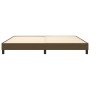 Estructura de cama tela marrón oscuro 200x200 cm de vidaXL, Camas y somieres - Ref: Foro24-3120543, Precio: 115,00 €, Descuen...