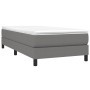 Estructura de cama de tela gris oscuro 100x200 cm de vidaXL, Camas y somieres - Ref: Foro24-3120493, Precio: 78,40 €, Descuen...