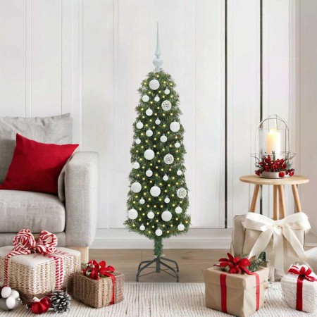 Árbol de Navidad artificial Verde 120 cm PVC, Acero y Plástico en Decoración Festiva y Estacional | Comprar online en Foru.es