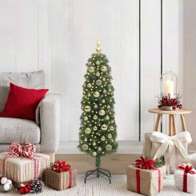 Árbol de Navidad artificial Verde 120 cm PVC, Acero y Plástico en Decoración Festiva y Estacional | Comprar online en Foru.es