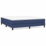 Estructura de cama tela azul 180x200 cm de vidaXL, Camas y somieres - Ref: Foro24-3120538, Precio: 105,25 €, Descuento: %