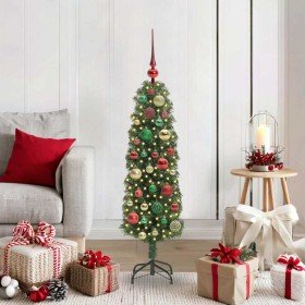 Árbol de Navidad artificial Verde 120 cm PVC, Acero y Plástico en Decoración Festiva y Estacional | Comprar online en Foru.es