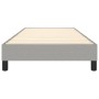 Estructura de cama de tela gris claro 100x200 cm de vidaXL, Camas y somieres - Ref: Foro24-3120492, Precio: 78,60 €, Descuent...