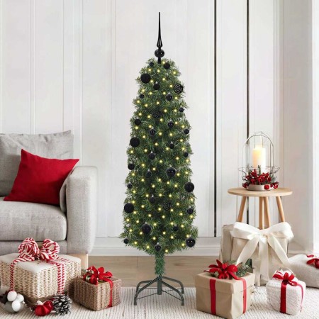 Árbol de Navidad artificial Verde 150 cm PVC, Acero y Plástico en Decoración Festiva y Estacional | Comprar online en Foru.es