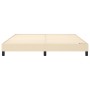 Estructura de cama tela color crema 180x200 cm de vidaXL, Camas y somieres - Ref: Foro24-3120537, Precio: 113,20 €, Descuento: %