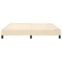 Estructura de cama tela color crema 180x200 cm de vidaXL, Camas y somieres - Ref: Foro24-3120537, Precio: 111,99 €, Descuento: %