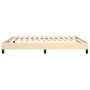Estructura de cama tela color crema 180x200 cm de vidaXL, Camas y somieres - Ref: Foro24-3120537, Precio: 113,20 €, Descuento: %