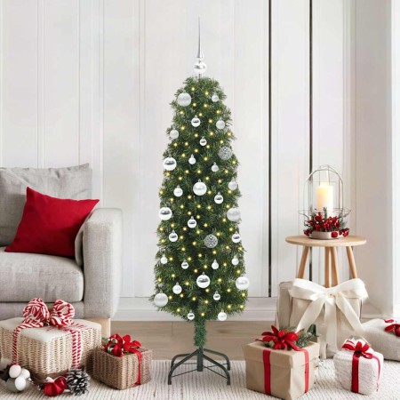 Árbol de Navidad artificial Verde 150 cm PVC, Acero y Plástico en Decoración Festiva y Estacional | Comprar online en Foru.es