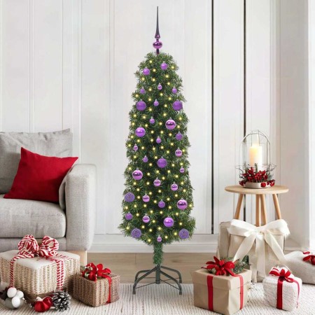 Árbol de Navidad artificial Verde 150 cm PVC, Acero y Plástico en Decoración Festiva y Estacional | Comprar online en Foru.es