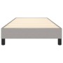 Estructura de cama de tela gris claro 90x190 cm de vidaXL, Camas y somieres - Ref: Foro24-3120476, Precio: 91,75 €, Descuento: %