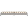 Estructura de cama de tela gris claro 90x190 cm de vidaXL, Camas y somieres - Ref: Foro24-3120476, Precio: 91,75 €, Descuento: %