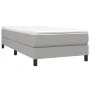 Estructura de cama de tela gris claro 90x200 cm de vidaXL, Camas y somieres - Ref: Foro24-3120484, Precio: 69,54 €, Descuento: %