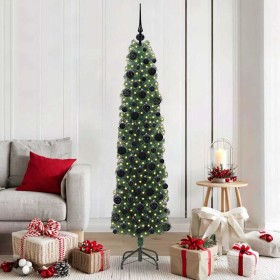 Árbol de Navidad artificial Verde 180 cm PVC, Acero y Plástico en Decoración Festiva y Estacional | Comprar online en Foru.es