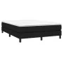 Estructura de cama de tela negra 140x200 cm de vidaXL, Camas y somieres - Ref: Foro24-3120518, Precio: 120,58 €, Descuento: %