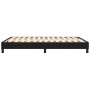 Estructura de cama de tela negra 140x200 cm de vidaXL, Camas y somieres - Ref: Foro24-3120518, Precio: 120,43 €, Descuento: %